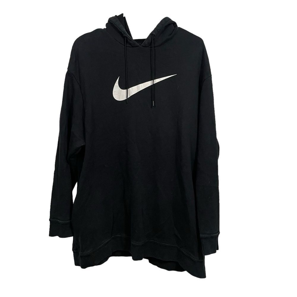 Nike Black Oversized Athletic Hoodie Sweatshirt